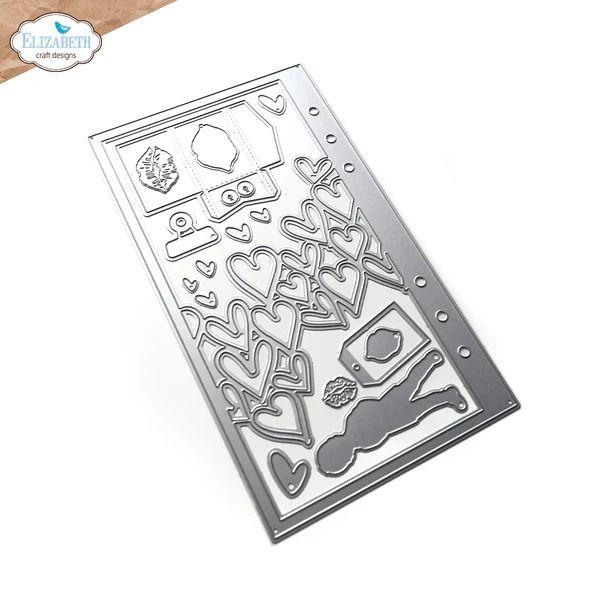 Get Crafty Planner Essential Collection - Heart Overlay - Dies