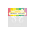 Gilded Butterfly Coloring Stencils