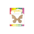 Create delicately beautiful butterflies with the Gilded Butterfly Foil Plate by cardmaker JJ Bolton. Use this foil plate to add shiny or iridescent accents to the wings of a butterfly. Complete the look by adding ink, paste, or paint with the coordinating