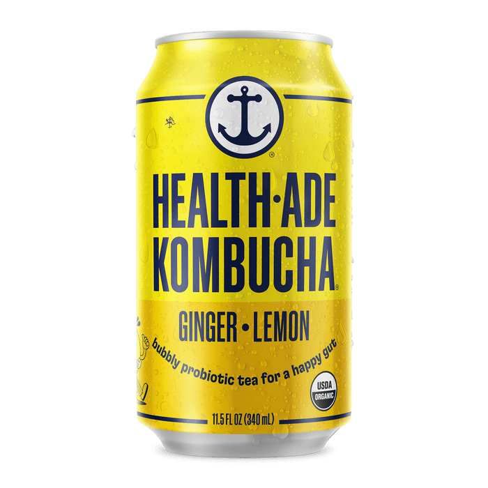 Ginger-Lemon Kombucha in Cans Kombucha in cans Health-Ade