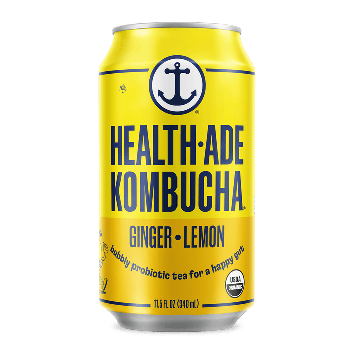 Ginger-Lemon Kombucha in Cans Kombucha in cans Health-Ade