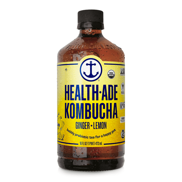 Ginger-Lemon Kombucha Kombucha Health-Ade