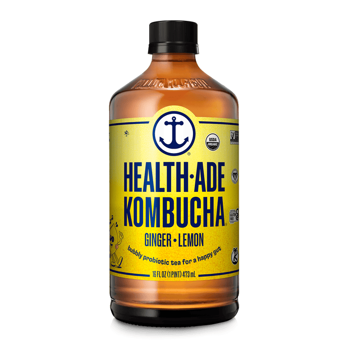 Ginger-Lemon Kombucha Kombucha Health-Ade