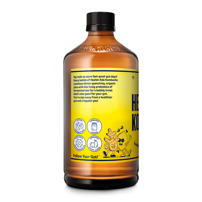 Ginger-Lemon Kombucha Kombucha Health-Ade
