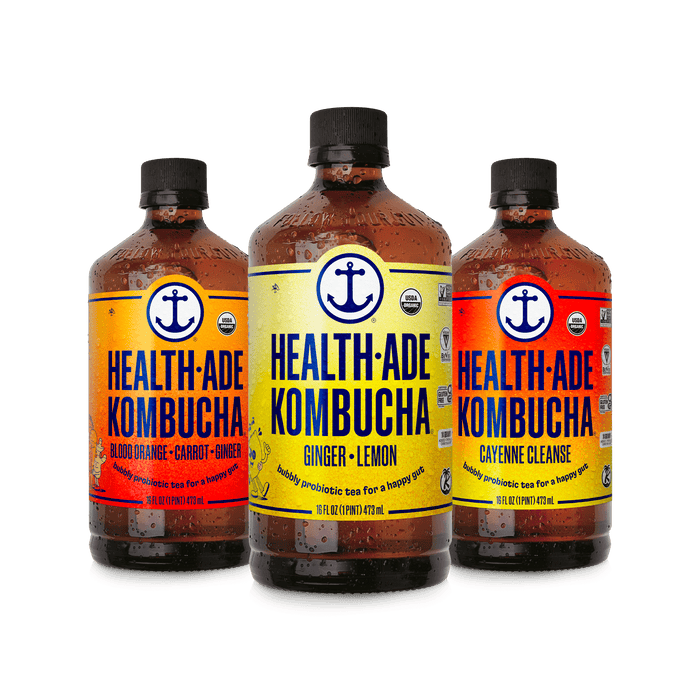 Ginger Lovers Variety Pack Kombucha Health-Ade