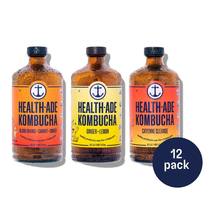Ginger Lovers Variety Pack Kombucha Health-Ade