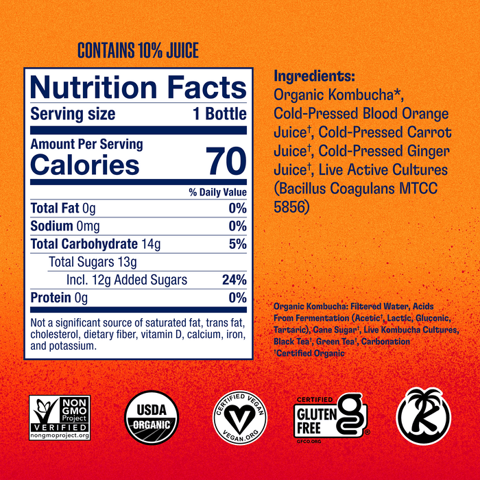 Ginger Lovers Variety Pack Kombucha Health-Ade