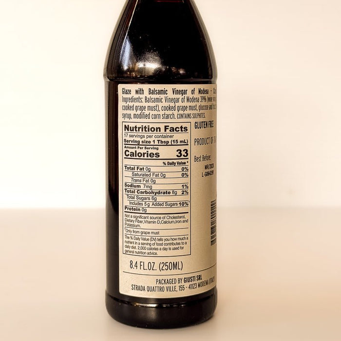 Giusti Glaze with Balsamic Vinegar of Modena - Etto Pasta