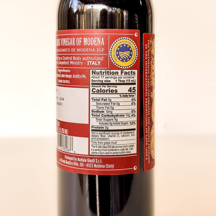 Giusti Riccardo Balsamic Vinegar - Etto Pasta
