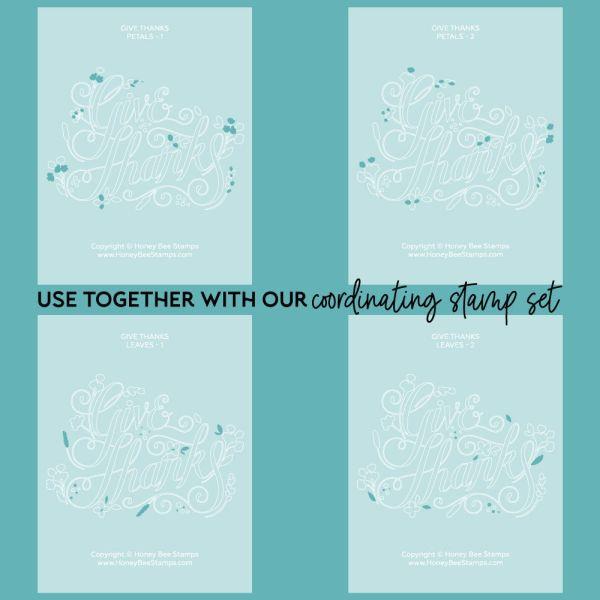 Give Thanks - Layering Stencils