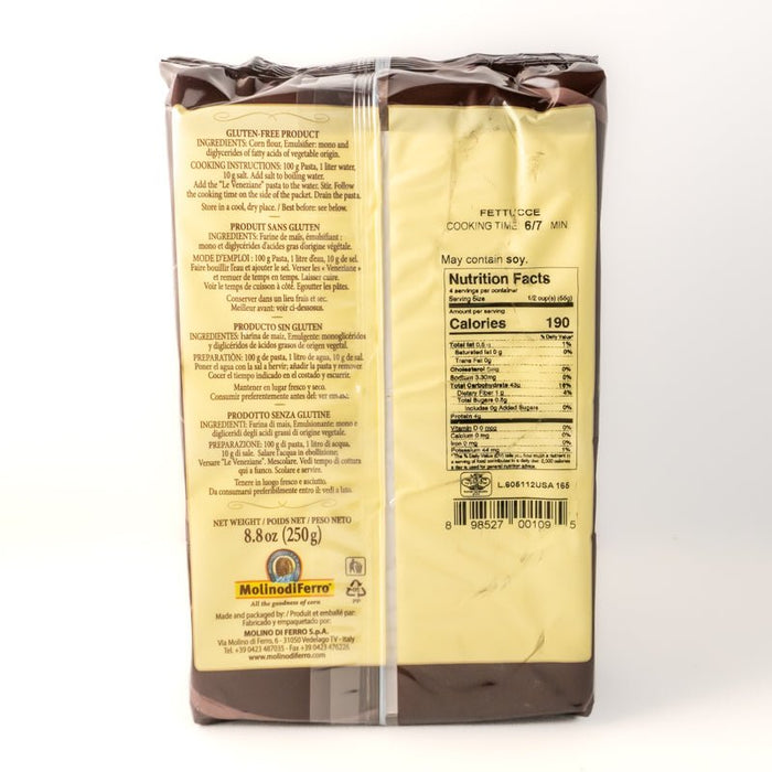 Gluten Free Fettucce - Etto Pasta
