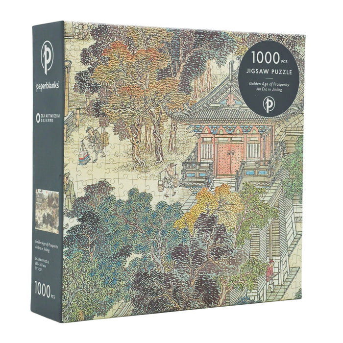 Golden Age of Prosperity puslespil 1000 brikker fra Paperblanks