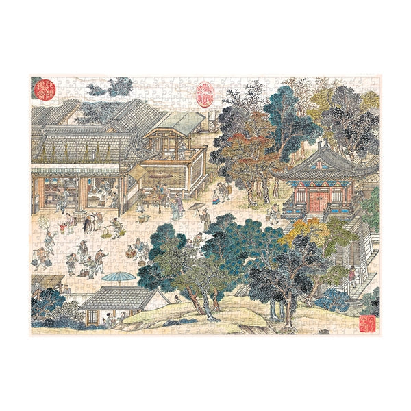 Golden Age of Prosperity puslespil 1000 brikker fra Paperblanks