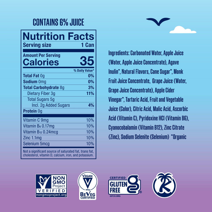 SunSip 12 pack - Grape SunSip Health-Ade