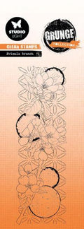 Grunge Collection - Clear Stamps - Primula Branch