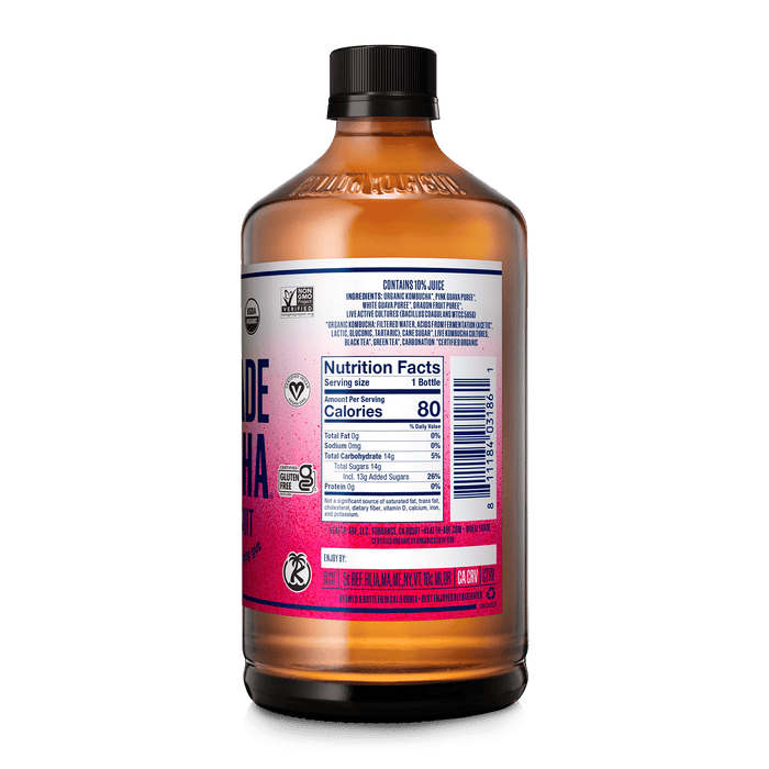 Guava Dragon Fruit Kombucha Health-Ade
