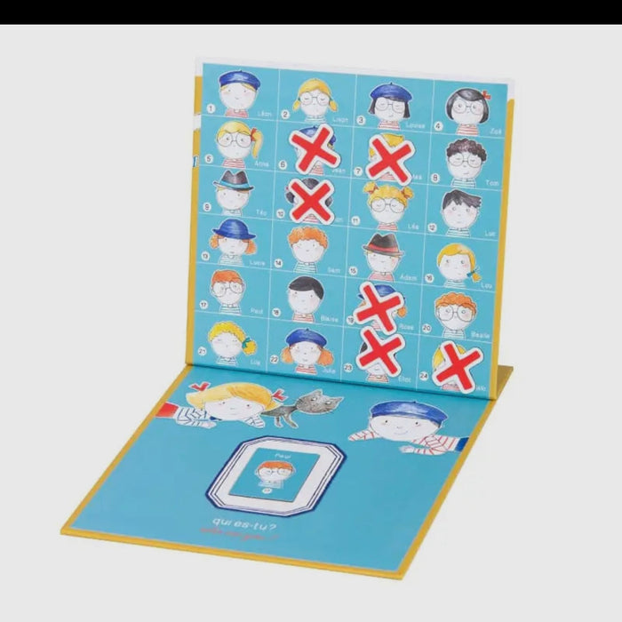 Guess Who Magnetic Board Game – Moulin Roty