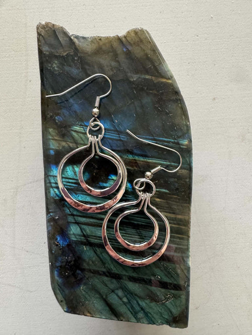 "Happy Place" HP Silver Earrings!
