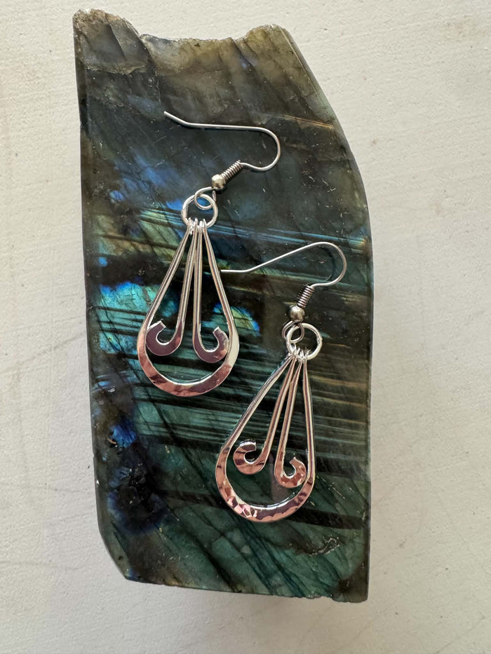 "Happy Place" HP Silver Earrings!