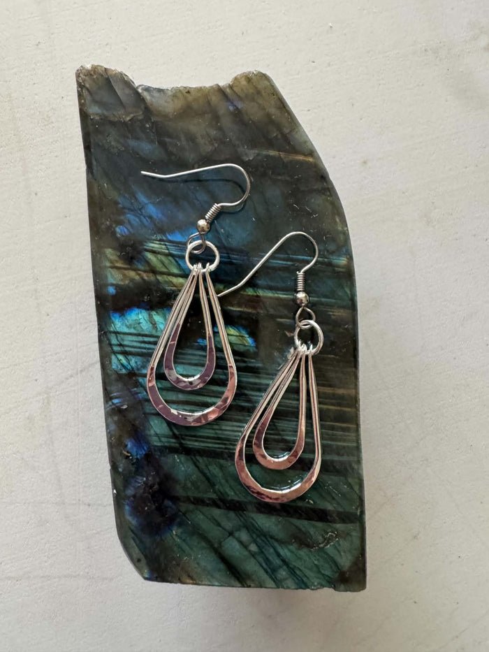 "Happy Place" HP Silver Earrings!