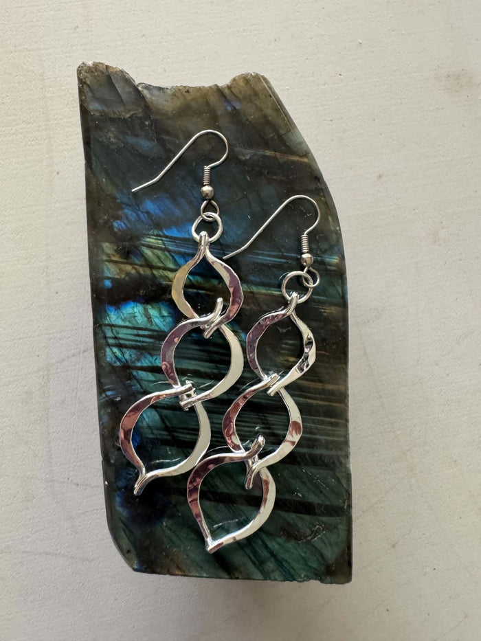 "Happy Place" HP Silver Earrings!