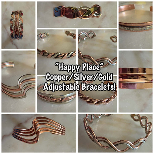 "Happy Place" HPSilver Company Bracelets