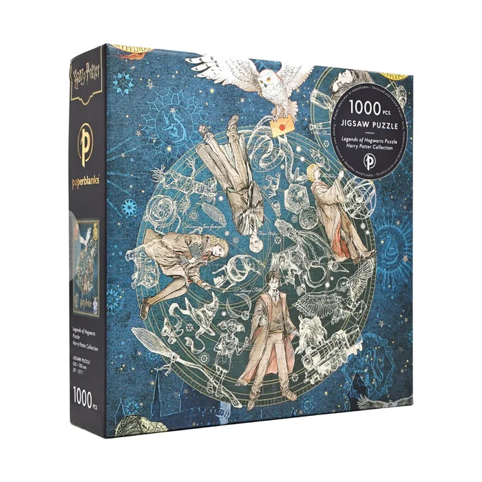 Harry Potter puslespil 1000 brikker fra Paperblanks