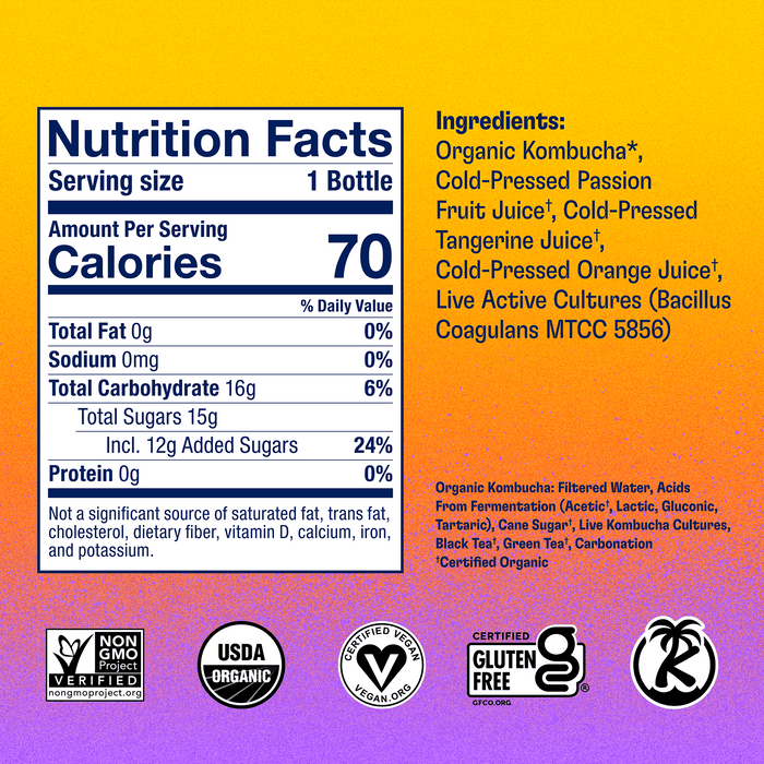 Paradise Variety Pack Kombucha Health-Ade