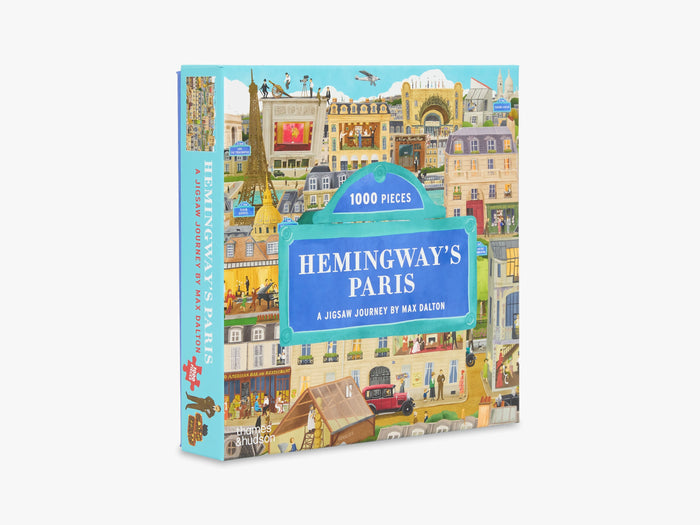Hemmingway's Paris puslespil med 1000 brikker fra Thames & Hudson