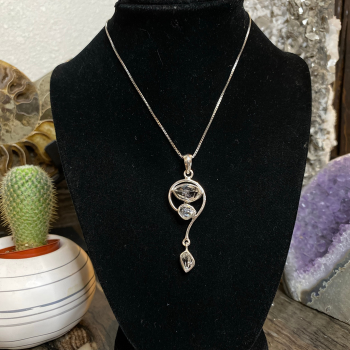 Herkimer Diamond Custom 925 Sterling Silver "Shine Bright Like a Diamond" ~ Read the Description!