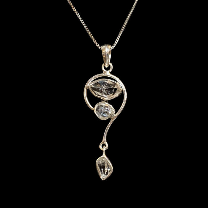 Herkimer Diamond Custom 925 Sterling Silver "Shine Bright Like a Diamond" ~ Read the Description!