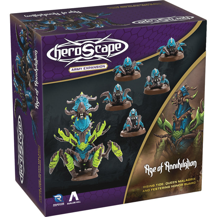 Heroscape: Queen Maladrix and Festering Honor Guard