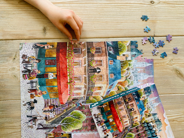 Home of Fashion 1000 brikker Paris-puslespil fra Penny Puzzle