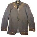 Barocco Men's Black Gold Crystal Blazer - Dudes Boutique