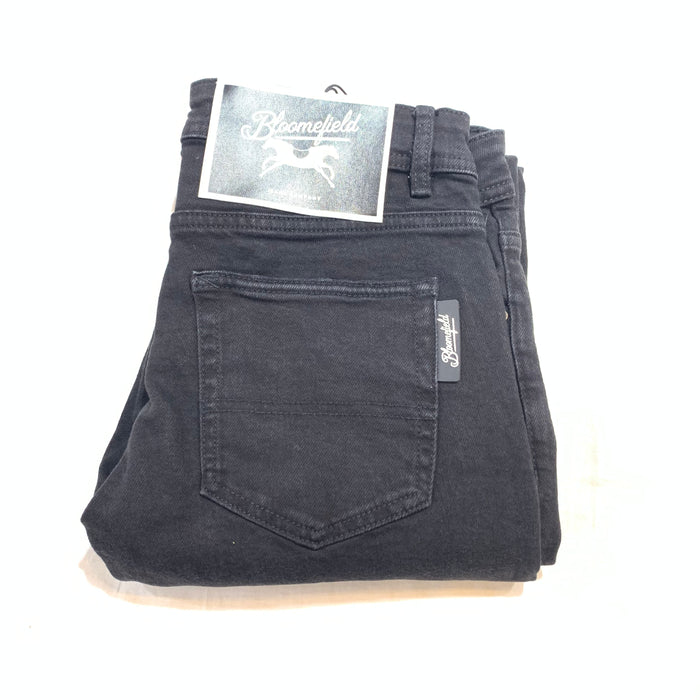Bloomfield Black Straight Cut Denim Jeans - Dudes Boutique