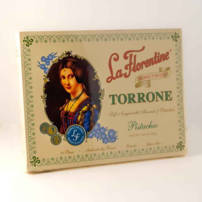 Italian Soft Almond and Pistachio Nougat (Torrone) - Etto Pasta