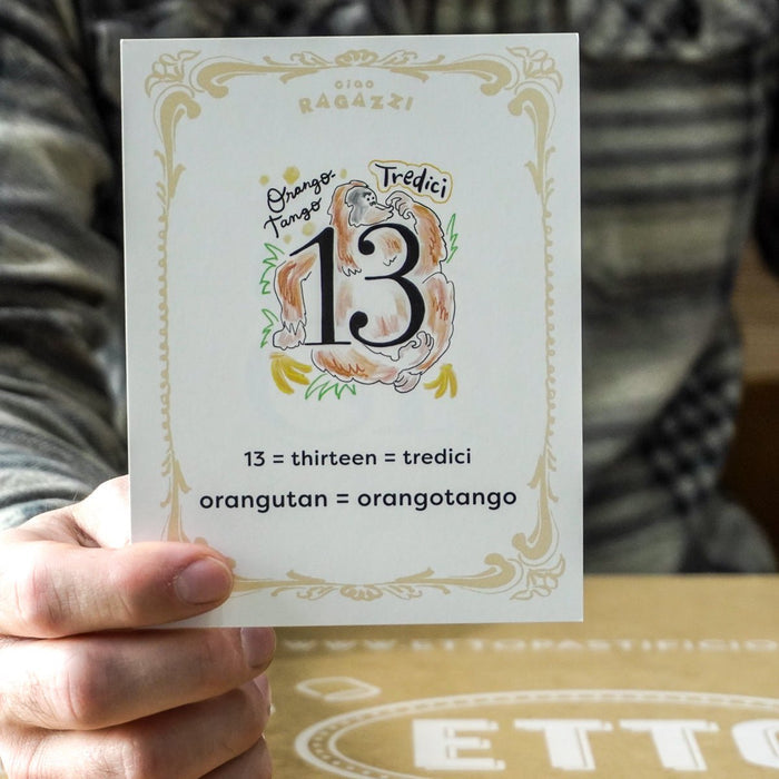 Italian to English Flash Cards - Etto Pasta