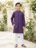 J pardesi - Purple Embroided Boti (Boys)