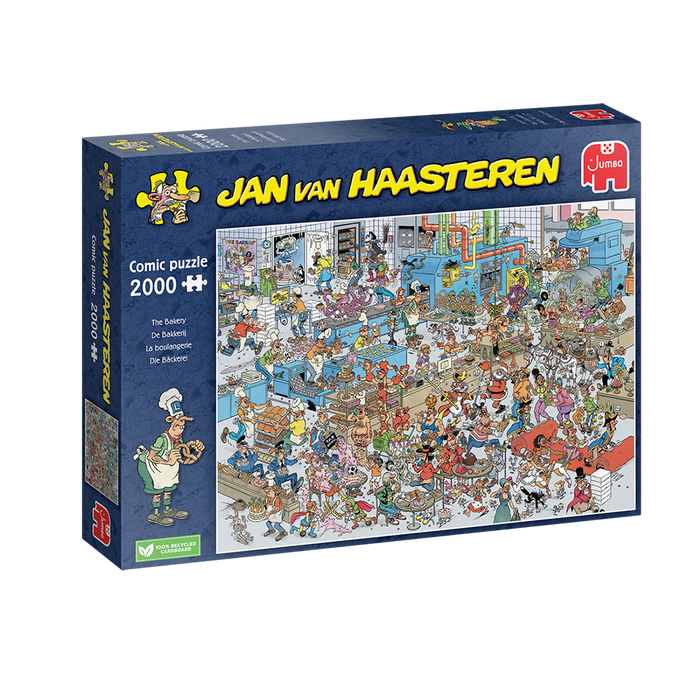 Jan van Haasteren 2000 brikker puslespil The Bakery