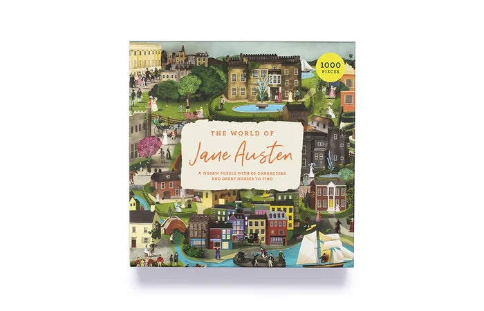 Jane Austen puslespil med 1000 brikker fra Laurence King