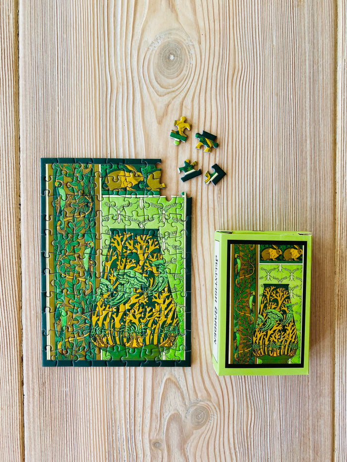 JELLYFISH GARDEN minipuslespil 99 brikker fra Penny Puzzle