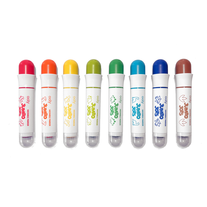 Jumbo Jots Dual Tip Dinosaur Stamp Markers - Set of 8 – OOLY