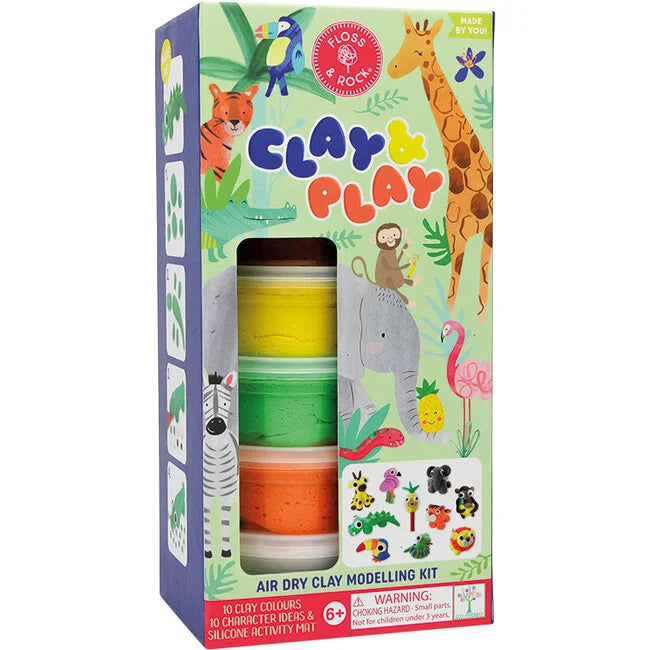 Jungle Clay & Play – Floss & Rock