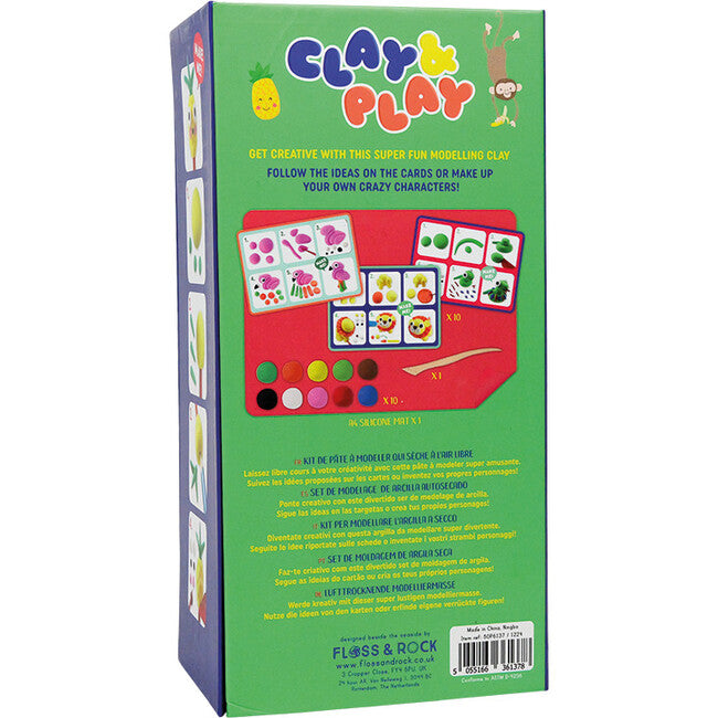 Jungle Clay & Play – Floss & Rock