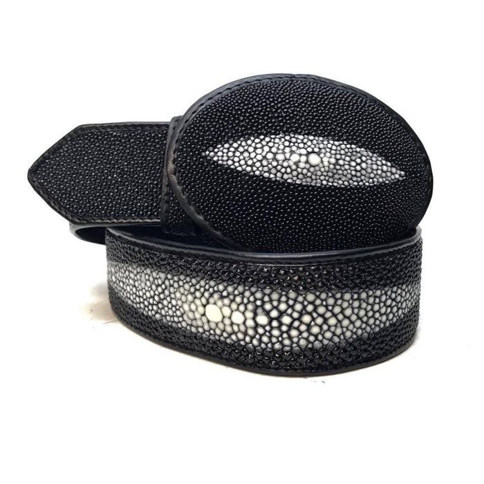 Kashani Full Skin Stingray Belt - Dudes Boutique