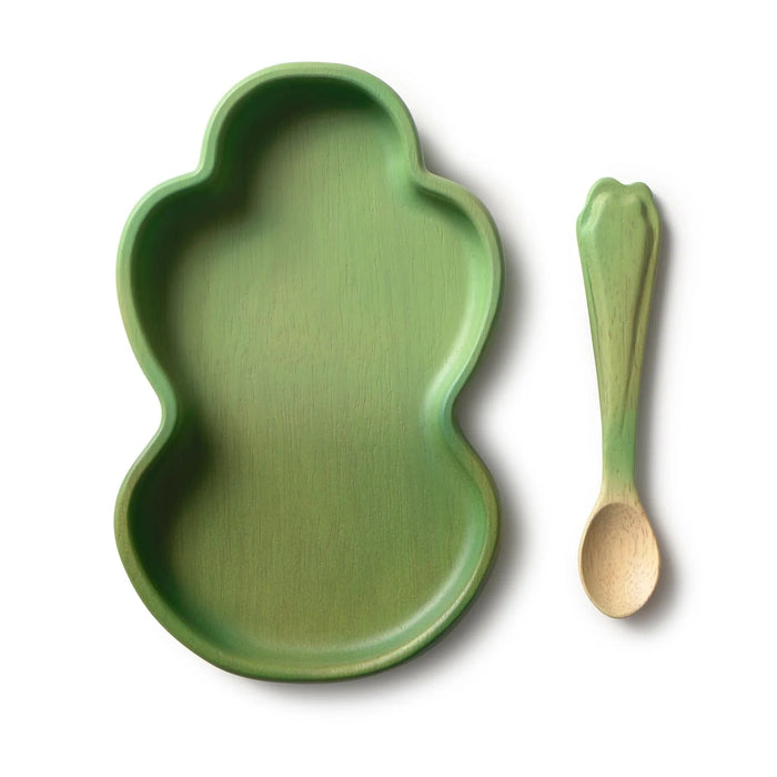 Kendall the Kale Plate & Spoon Set – Oli and Carol