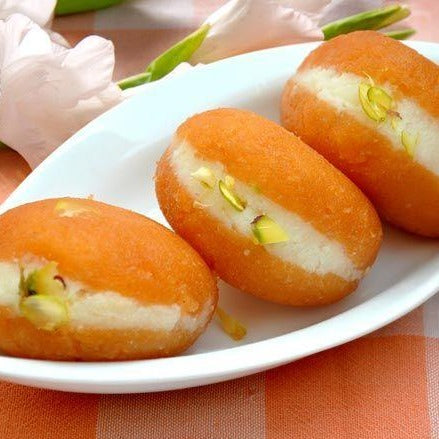 KESAR ORANGE KHOYA FILLED CUTLET