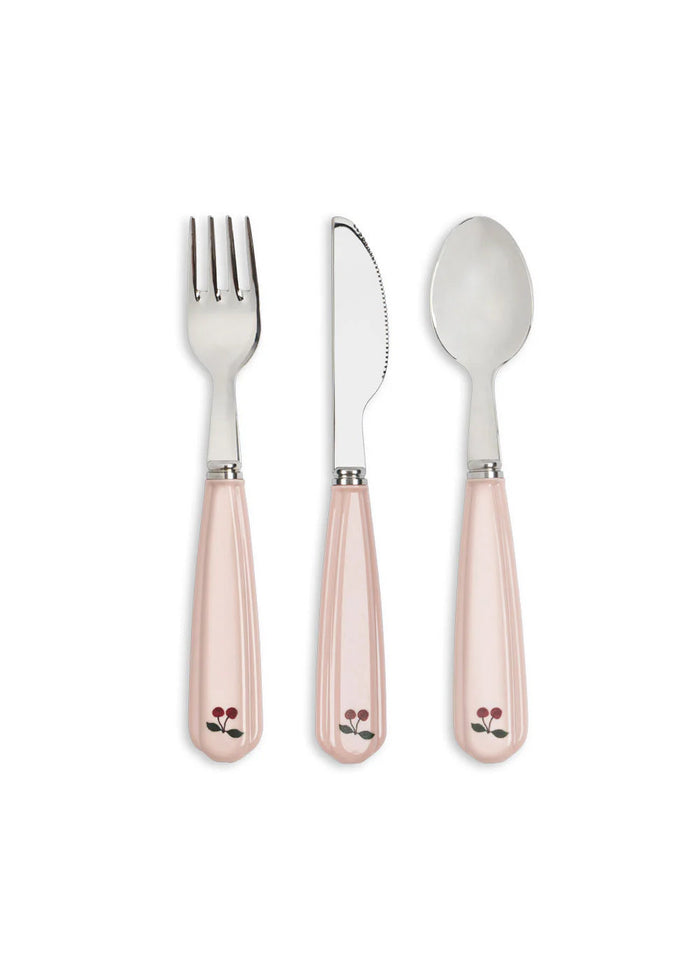 Kids Cutlery Set – Cherry Blush – Konges Sløjd