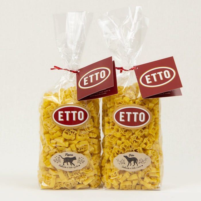 Kids & Pet Lovers Pasta Bundle - Cat & Dog Shaped Pasta - Etto Pasta