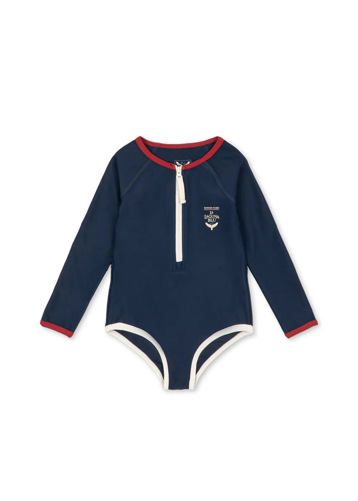 Laguna Long Sleeve Kids Rash Guard Swimsuit – Konges Sløjd